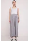 Gri Şalvar Pantolon 6659
