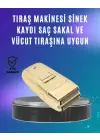 Güçlü Motorlu Kablolu Sakal Ve Bıyık Tıraş Makinesi Çelik Bıçaklı