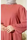Gül Kurusu Tunik Pantolon Alt Üst Takım 6663