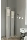 Hava Geçiren Pvc Pencereli , Kapasiteli, Toz Ve Nem Koruyucu Halı Kılıfı Hurcu – 4 M²