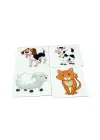 Omarı Eğlenceli Hayvan Temalı Çocuk Puzzle Seti