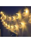 Hilal Tasarımlı Ramazan Süslemesi 20 Led Usb Aydınlatma