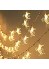 Hilal ve 3 Mini Yıldız Şekilli 3.5 Metre USB LED Işık – 20 LED’li Dekoratif Ramazan Dekorasyonu ve Ortam Aydınlatması hakkında ürün açıklaması