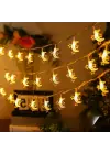 Hilal ve 3 Mini Yıldız Şekilli 3.5 Metre USB LED Işık – 20 LED’li Dekoratif Ramazan Dekorasyonu ve Ortam Aydınlatması hakkında ürün açıklaması