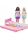 HMM64 My First Barbie - İlk Barbie Bebeğim - Barbienin Yatağı Oyun Seti