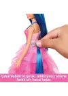 HRR16 Barbie Mavi Saçlı Prenses Bebek