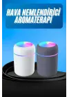 Humidifier Led Işıklı Mini Ortam Oda Kokusu Aromaterapi Buhardanlık