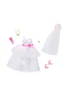 HWV76 Barbie + Ken Fashion - Gelin Aksesuarları (Bebekler ürüne dahil değildir.)