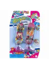 HXL17 Hot Wheels Skate Retro Temalı İkili Parmak Kaykay ve Ayakkabı Paketi
