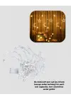 İç Ve Dış Mekan Uyumlu Pilli Yıldız Ay Peri Led Perde