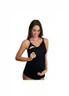 Omarı Emzirme Atleti Siyah Renkli - Şık ve Rahat Emzirme Deneyimi
