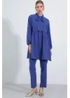 İndigo Örme Pantolon Tunik Alt Üst Takım 6654