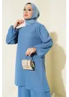 Çarpıcı Tunik Pantolon Alt Üst Takım