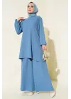 Çarpıcı Tunik Pantolon Alt Üst Takım