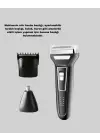 İnsua Erkek Bakım Seti – 3 Başlıklı Şarjlı Tıraş Makinesi, 60 Dakika Kablosuz Kullanım
