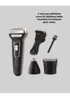 İnsua Erkek Bakım Seti – 3 Başlıklı Şarjlı Tıraş Makinesi, 60 Dakika Kablosuz Kullanım