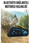 İnterkom Intercom Kask Kulaklık Bt22 Bluetooth Motosiklet Kulaklık 5.0 Bluetooth