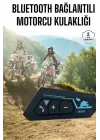 İnterkom Intercom Kask Kulaklık Bt22 Bluetooth Motosiklet Kulaklık 5.0 Bluetooth