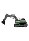 İş Makinaları Serisi - Şarjlı Uzaktan Kumandalı Excavator - Yeşil