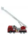 İş Makinaları Serisi - Sürtmeli İtfaiye Aracı 16 cm  - Uzayan Merdiven