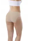 Omarı Dikişsiz İz Yapmayan Bayan Slip Külot - Ten Rengi