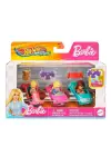 JDG45 Hot Wheels Racerverse Barbie 3 lü Araba Seti