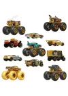 JDW07 Hot Wheels Monster Trucks Bigfoot Trophy Şampiyonları Araba ve Kamyon Çokl
