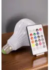 Kablosuz Bluetooth Hoparlör Led Lamba