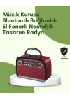 Kablosuz Bluetooth Hoparlör – Yüksek Ses Kalitesi, Uzun Pil Ömrü, Fm Ve Am Radyo Fonksiyonu