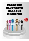 Kablosuz Bluetooth Karaoke Mikrofon  Yankı Efektli