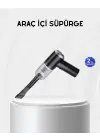 Kablosuz El Süpürgesi – Araç İçi Temizlik İçin 5500pa Güçlü Emiş, Usb Şarjlı