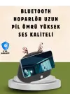 Kablosuz İndüksiyonlu Telefon Tutucu & Hoparlör – Net Ses, Kolay Kullanım