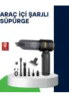 Kablosuz Şarjlı Araç İçi Ve Küçük Alanlar İçin Güçlü Vakumlu Süpürge