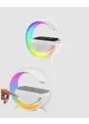 Kablosuz Şarjlı Bluetooth Hoparlör Ve Gece Lambası – Nfc, Fm Radyo, Rgb Işık