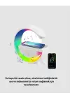 Kablosuz Şarjlı Bluetooth Hoparlör Ve Gece Lambası – Nfc, Fm Radyo, Rgb Işık