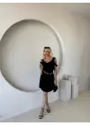 Omarı Fark Yaratan Askılı Modal Elbise