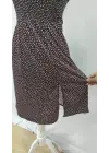 Omarı Şık ve Rahat Kadın Midi Elbise