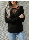 Göz Alıcı Dantelli Viskon Bluz