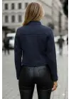 Trend Süet Kısa Ceket
