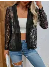 Zarif Dantelli Kadın Ceket