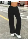Kadın Bol Paça Bürümcük Pantolon