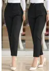 Trend Paça Ağzı Pile Detaylı Kadın Pantolon