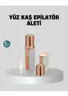 Kadınlar İçin Yüz Ve Kaş Epilatörü – Hassas Cilt Dostu, Pil İle Çalışan, Taşınabilir Ve Şık Tasarım