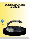 Kafa Lambası Led Fener Pratik Taşınabilir Ayarlanabilir Usb Şarjlı