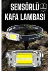 Kafa Lambası Led Fener Pratik Taşınabilir Ayarlanabilir Usb Şarjlı