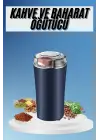 Kahve Ve Baharat Öğütücü Kolay Temizlenebilir Paslanmaz Çelik Taşınabilir