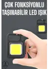 Kamp Işığı Çok Fonksiyonlu Taşınabilir Anahtarlık Kapak Açma Manyetik Özelliği