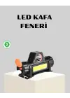 Kamp Ve Doğa İçin Şarjlı Led Baş Feneri – Mıknatıslı, Su Geçirmez