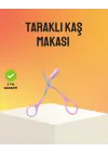 Kaş Düzeltme Makası Taraklı – Profesyonel Ve Pratik Kaş Bakımı
