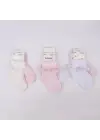 Omarı Renkli Bebek Soket Çorap Seti